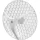 MikroTik LHG XL 5 ax CPE 27dBi antenna, 1x gigabites RJ45 port