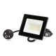 Nedis LLFL11BLK LED reflektor 20W, IP44, 4000 K, 1620 lm, 220 - 240 V AC 50/60 Hz, Energiaosztály: F