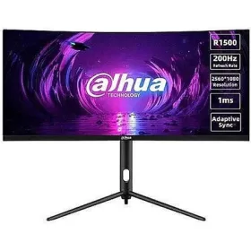  Dahua Monitor 30" Gaming - LM30-E330CA (VA; 21:9; 2560x1080; 1ms; 200Hz; 250cd; HDMIx2; DPx2; Mag.áll.; Ívelt)