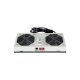 Lande Ventilátor egység Fali rack szekrényhez 2 ventilátor Termosztáttal