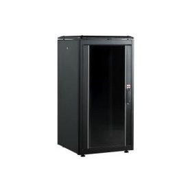   Lande DYNAmic 600x600 16U 19" álló rack szekrény fekete