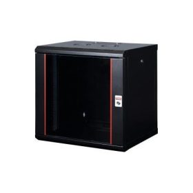   Lande PROLINE 20U 600x600 fali rack szekrény 19" RAL9005 fekete