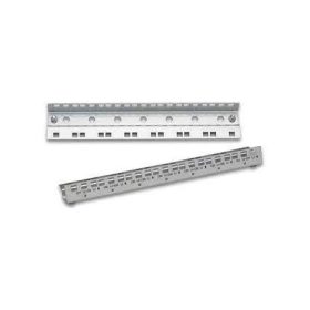   Lande álló és fali rack szekrényhez horganyozott 9U szerelősín