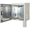 Lande SAFEbox 600x600 7U 19" kültéri fali rack szekrény szürke IP55