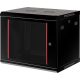 Lande PROlineB 600x450 lapraszerelt 9U 19" fali rack szekrény fekete