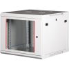 Lande PROlineB 600x600 lapraszerelt 9U 19" fali rack szekrény szürke
