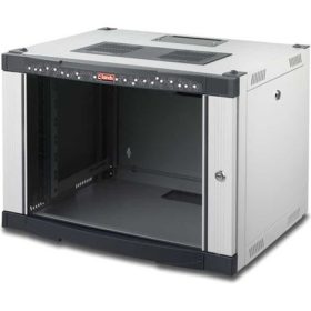   Lande NETbox 600x450 16U 19" fali rack szekrény szürke