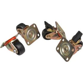   Lande Görgő Álló rack szekrényhez 4db ( kettő fékezhető)