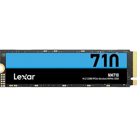 Lexar 500GB High Speed PCIe Gen 4X4 M.2 NVMe, up to 5000 MB/s read and 2600 MB/s write