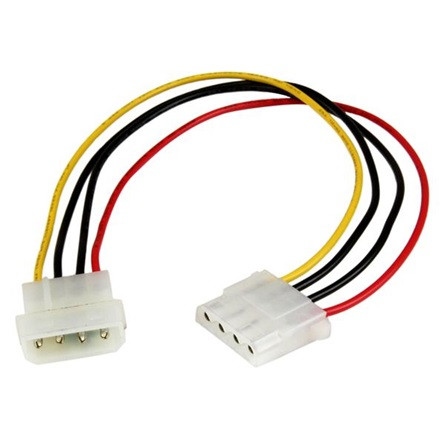 StarTech Molex Power 4pin M/F tápkábel hosszabbító 0.3m