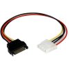 StarTech SATA Power 15pin -> Molex Power 4pin M/F tápkábel 0.3m