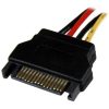 StarTech SATA Power 15pin -> Molex Power 4pin M/F tápkábel 0.3m