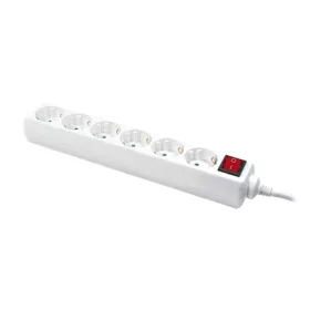   LogiLink KAB LogiLink LPS202 6-s hosszabbító elosztó - Fehér