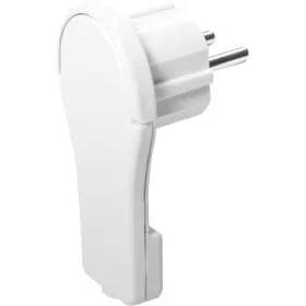   LogiLink Flat villásdugó CEE 7/7 (EU) csatlakozó dugó fehér 90°