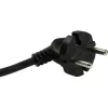 Logilink Outlet Strip, 3 Euro sockets, w. switch, black