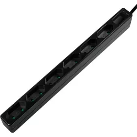 LogiLink IP20 6 Schuko CEE 7/16 Euro elosztó 1.5m fekete