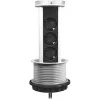 LogiLink LPS235A 3db villásdugó CEE 7/3 elosztó 1.8m fekete-fehér