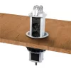 LogiLink LPS235A 3db villásdugó CEE 7/3 elosztó 1.8m fekete-fehér