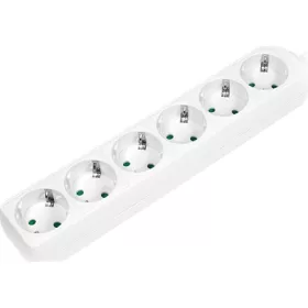 Logilink Aljzat 6-os, 6x CEE 7/3, 1,5 m, fehér