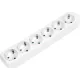Logilink Aljzat 6-os, 6x CEE 7/3, 1,5 m, fehér