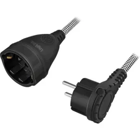   LogiLink LPS239 1db villásdugó CEE 7/3 (EU) hosszabbító 3m fekete-sárga + védőtok