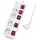 LogiLink LPS252 4db villásdugó CEE 7/3 elosztó 1.5m fehér