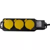 LogiLink LPS253 3db villásdugó CEE 7/3 elosztó 1.5m fekete