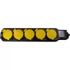 LogiLink LPS255 5db villásdugó CEE 7/3 elosztó 1.5m fekete