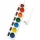 LogiLink LPS259 6db villásdugó CEE 7/3 elosztó 1.5m multi-color