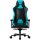 LORGAR Base 311, Gaming chair, PU eco-leather, 1.8 mm metal frame, multiblock mechanism, 4D armrests, 5 Star aluminium base, Class-4 gas lift, 75mm PU casters, Black + blue