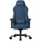 LORGAR Ace 422, Gaming chair, Anti-stain durable fabric, 1.8 mm metal frame, multiblock mechanism, 4D armrests, 5 Star aluminium base, Class-4 gas lift, 75mm PU casters, Blue