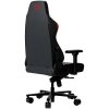 LORGAR Embrace 533, Gaming chair, PU eco-leather, 1.8 mm metal frame, multiblock mechanism, 4D armrests, 5 Star aluminium base, Class-4 gas lift, 75mm PU casters, Black + red