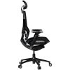 LORGAR Grace 855, Gaming chair, Mesh material, aluminium frame, multiblock mechanism, 3D armrests, 5 Star aluminium base, Class-4 gas lift, 60mm PU casters, Black