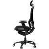 LORGAR Grace 855, Gaming chair, Mesh material, aluminium frame, multiblock mechanism, 3D armrests, 5 Star aluminium base, Class-4 gas lift, 60mm PU casters, Black