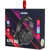 LORGAR Kaya 360, USB Gaming headset with microphone, CM108B, 7.1 virtual surround sound, Plug&Play, USB-A connection cable 2m, fabric ear pads, size: 192*184.7*88mm, 0.314kg, black