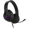 Lorgar Noah 701, gaming headset with microphone, 2.4G+ BT 5.0 Realtek 8763, battery 1000mAh, type-C charging cable 0.8m, audio cable 1.5m, size:195*185*80mm, 0.28kg. Black