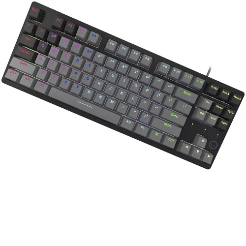 LORGAR Azar 514TKL, Wired RGB mechanical gaming keyboard, black, EN layout