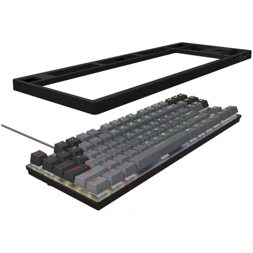 LORGAR Azar 514TKL, Wired RGB mechanical gaming keyboard, black, EN layout
