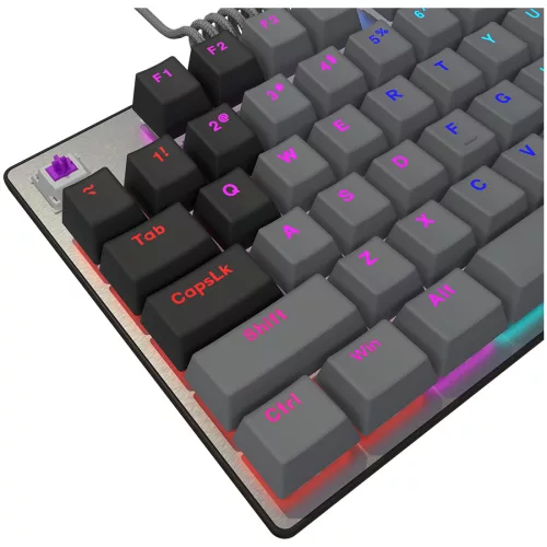 LORGAR Azar 514TKL, Wired RGB mechanical gaming keyboard, black, EN layout