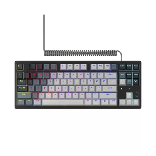 LORGAR Azar 514TKL, Wired RGB mechanical gaming keyboard, white, EN layout