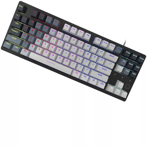 LORGAR Azar 514TKL, Wired RGB mechanical gaming keyboard, white, EN layout