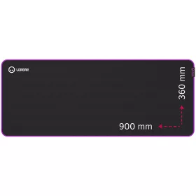   Lorgar Main 319, Gaming mouse pad, High-speed surface, Purple anti-slip rubber base, size: 900mm x 360mm x 3mm, weight 0.6kg