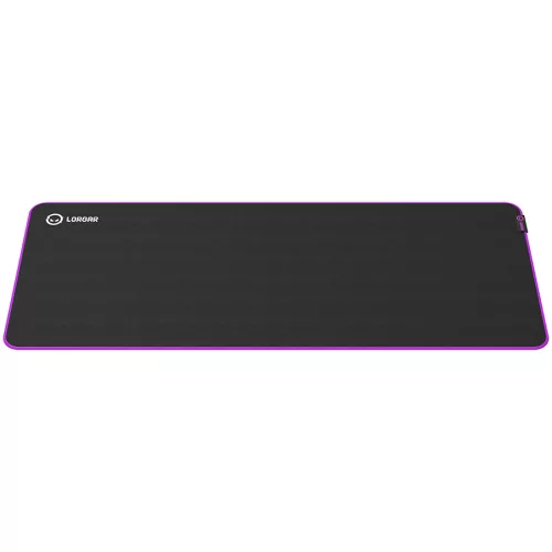 Lorgar Main 319, Gaming mouse pad, High-speed surface, Purple anti-slip rubber base, size: 900mm x 360mm x 3mm, weight 0.6kg
