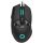 LORGAR Stricter 579, gaming mouse, 9 programmable buttons, Pixart PMW3336 sensor, DPI up to 12 000, 50 million clicks buttons lifespan, 2 switches, built-in display, 1.8m USB soft silicone cab...