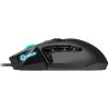 LORGAR Stricter 579, gaming mouse, 9 programmable buttons, Pixart PMW3336 sensor, DPI up to 12 000, 50 million clicks buttons lifespan, 2 switches, built-in display, 1.8m USB soft silicone cab...