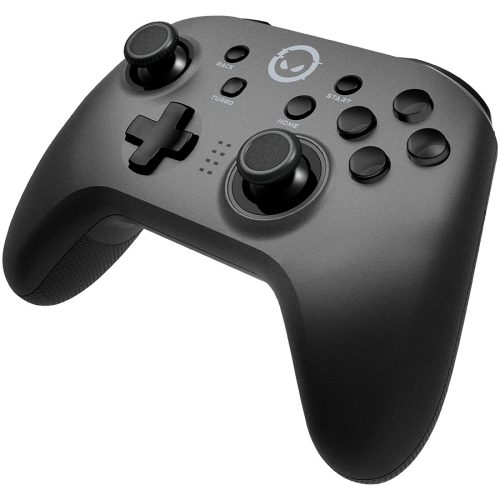 LORGAR TRIX-510, Gaming controller, Black, BT5.0 Controller with built-in 600mah battery, 1M Type-C charging cable ,6 axis motion sensor support nintendo switch ,android,PC, IOS13, PS3, normal...