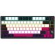 LORGAR KBP7075W, Wireless 75% Mechanical Gaming Keyboard Pro, Black/red, EN layout