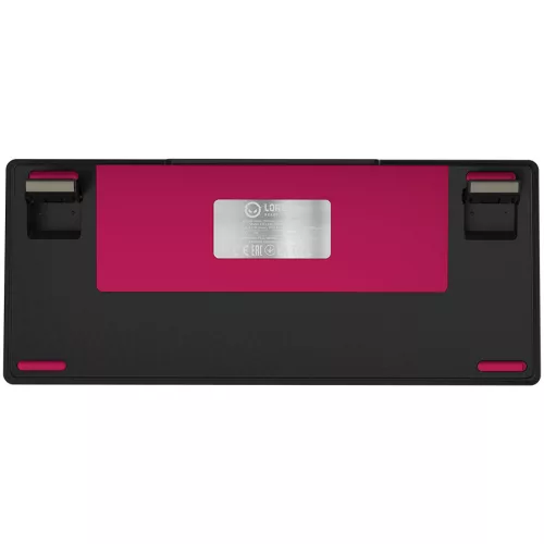 LORGAR KBP7075W, Wireless 75% Mechanical Gaming Keyboard Pro, Black/red, EN layout