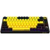 LORGAR KBP7075W, Wireless 75% Mechanical Gaming Keyboard Pro, Black/yellow, EN layout