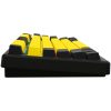 LORGAR KBP7075W, Wireless 75% Mechanical Gaming Keyboard Pro, Black/yellow, EN layout